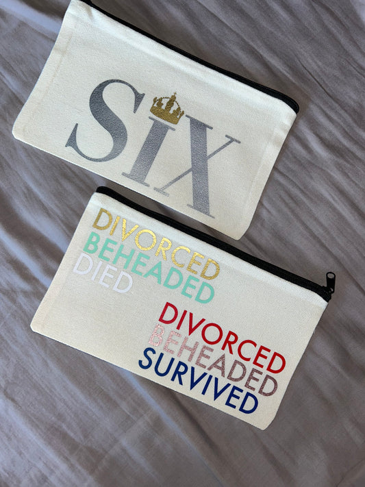 SIX the Musical || Pencil Pouch