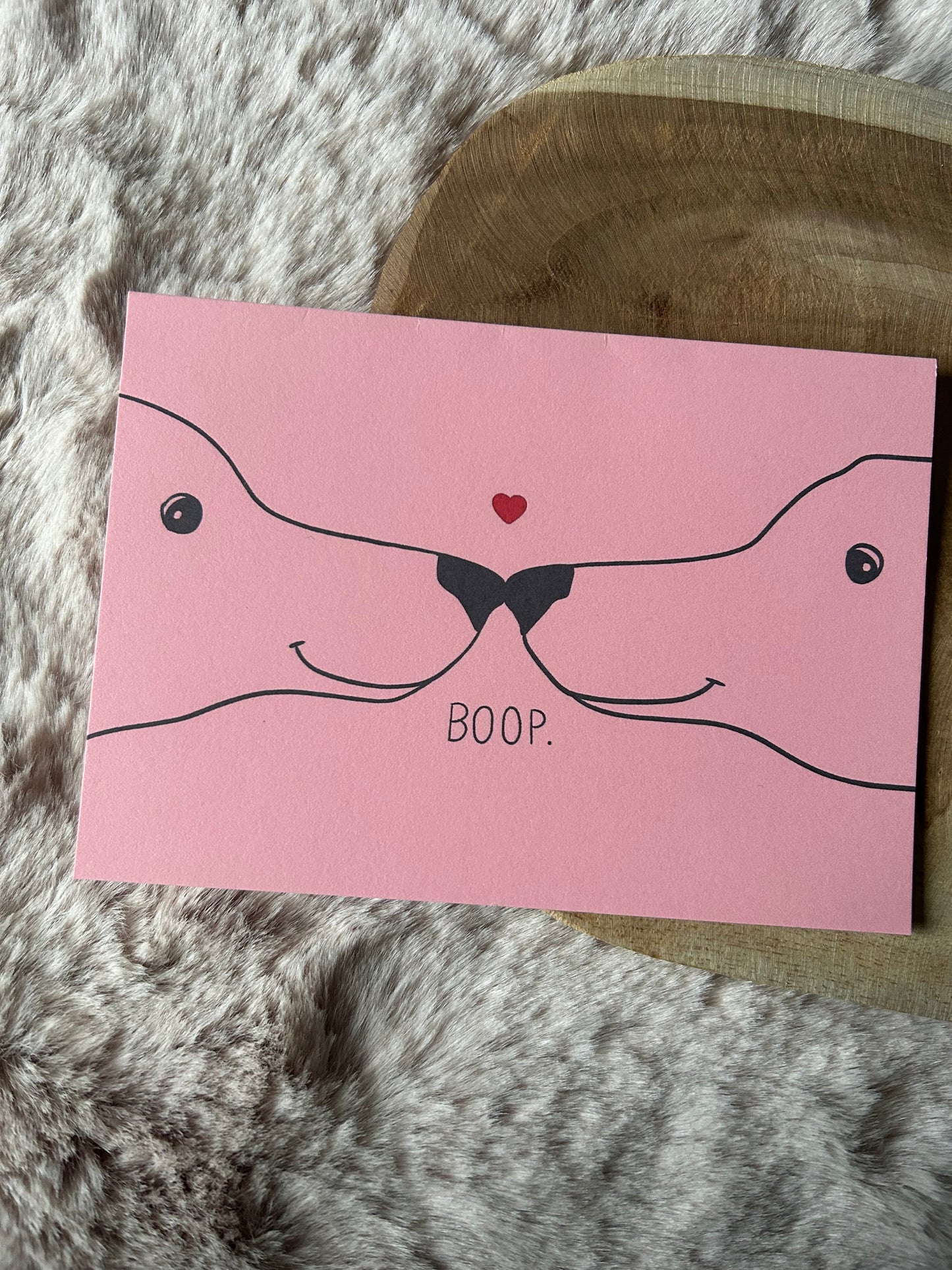 Quirky Dog Valentines Card || Handmade Valentines Card