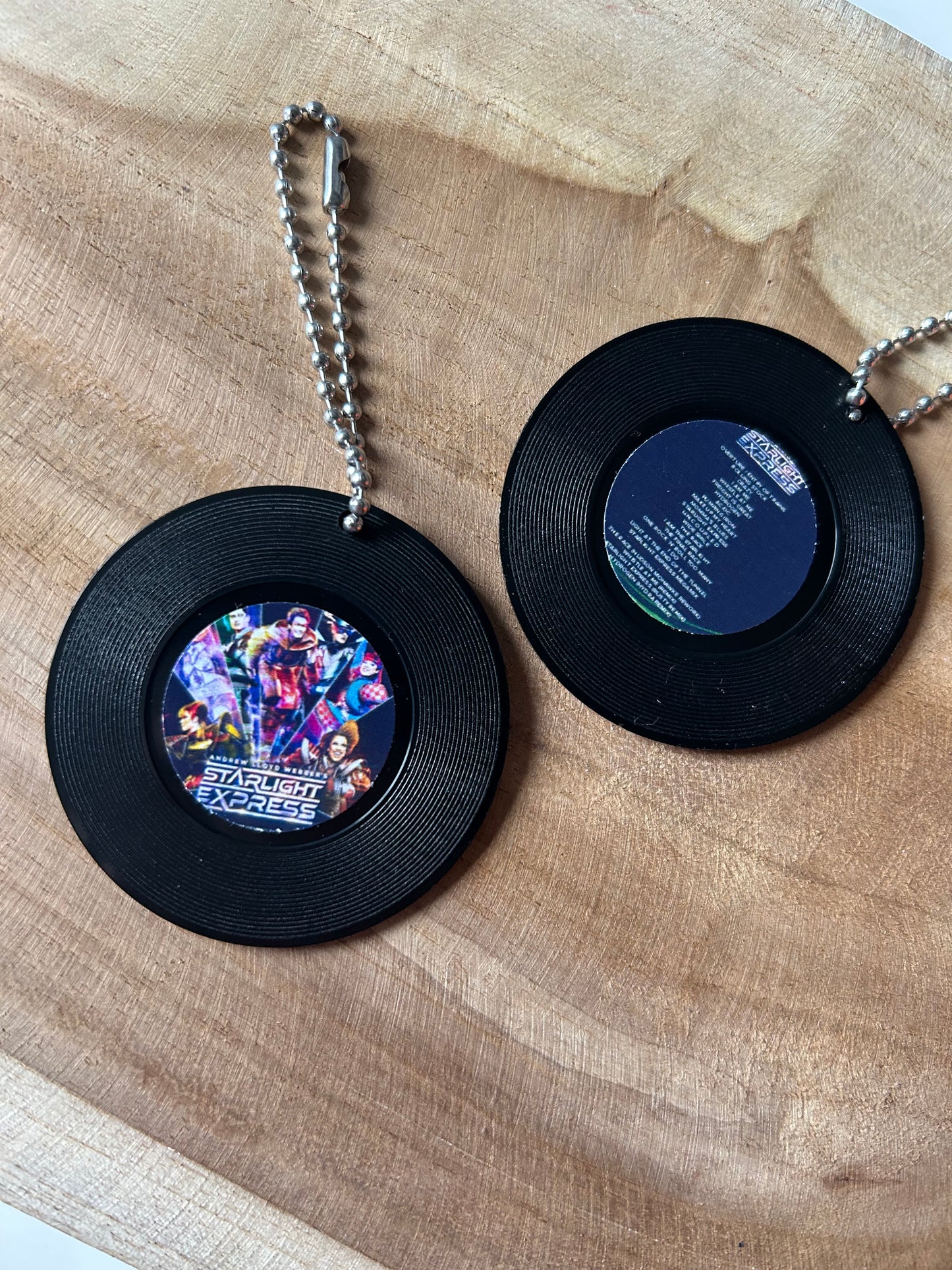 Starlight Express || Vinyl Record Keychain