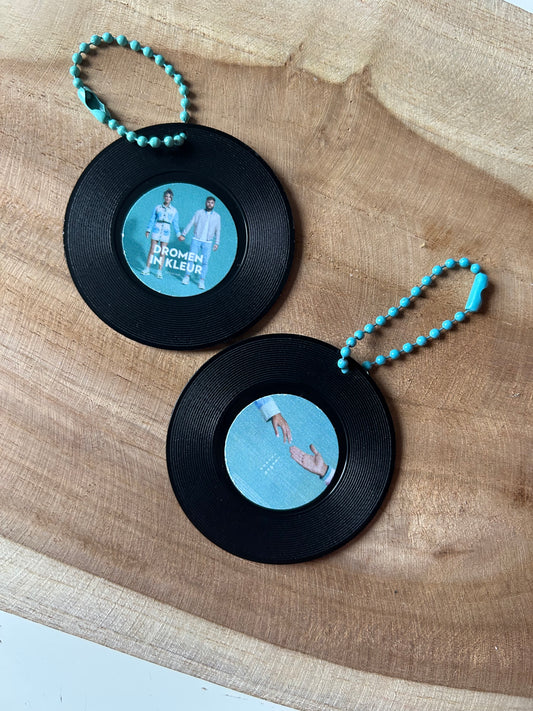 Suzan & Freek || Vinyl Record Keychain