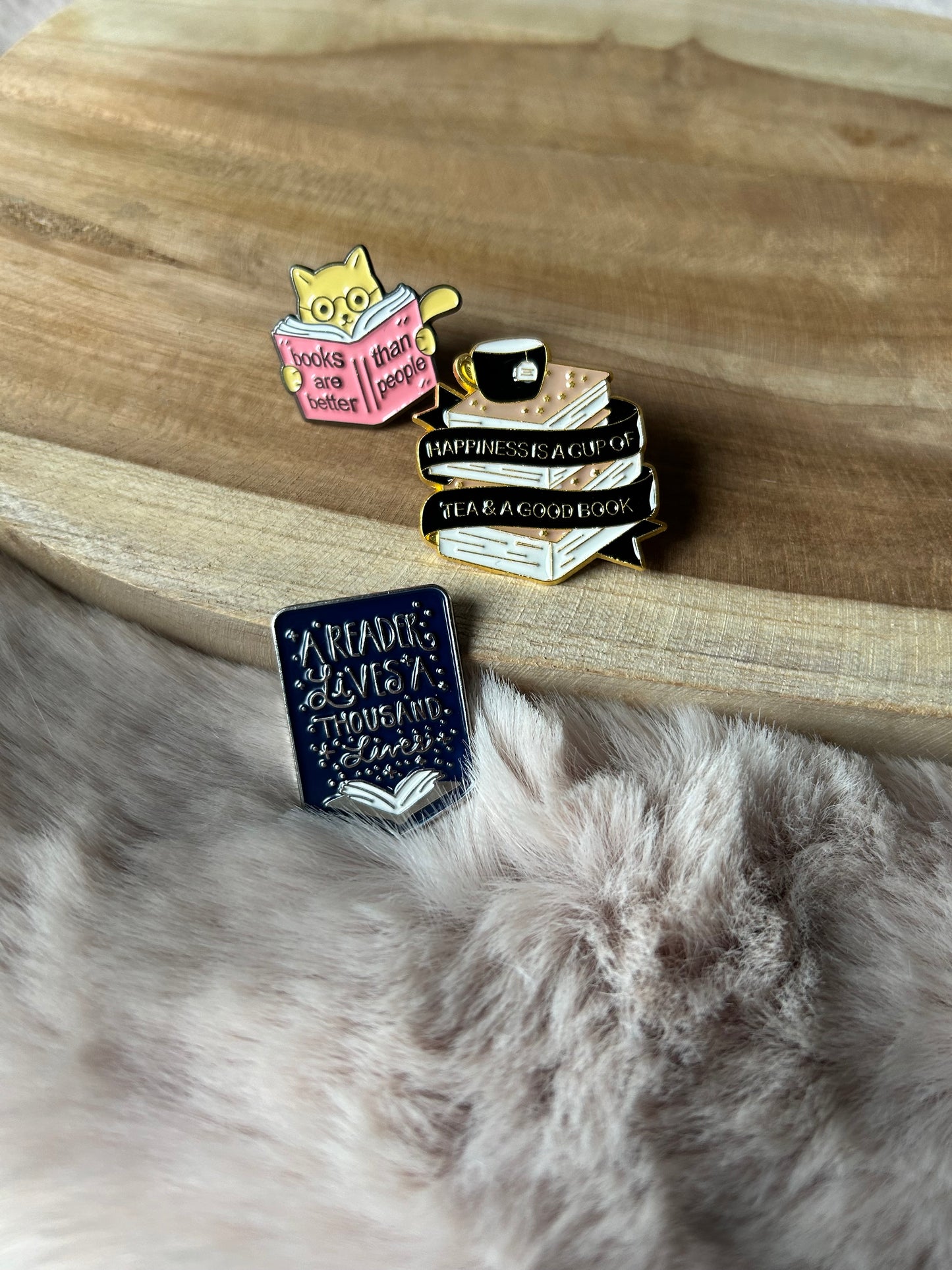 Bookish Enamel Pins Collection