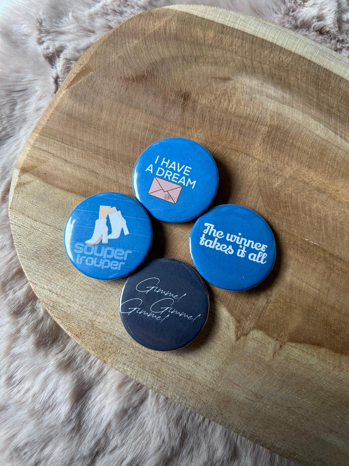 Mamma Mia the Musical || Button Set 1