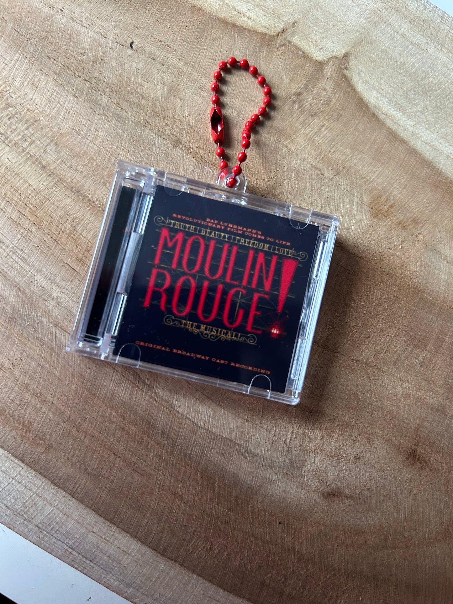 Moulin Rouge the Musical || Mini CD Keychain