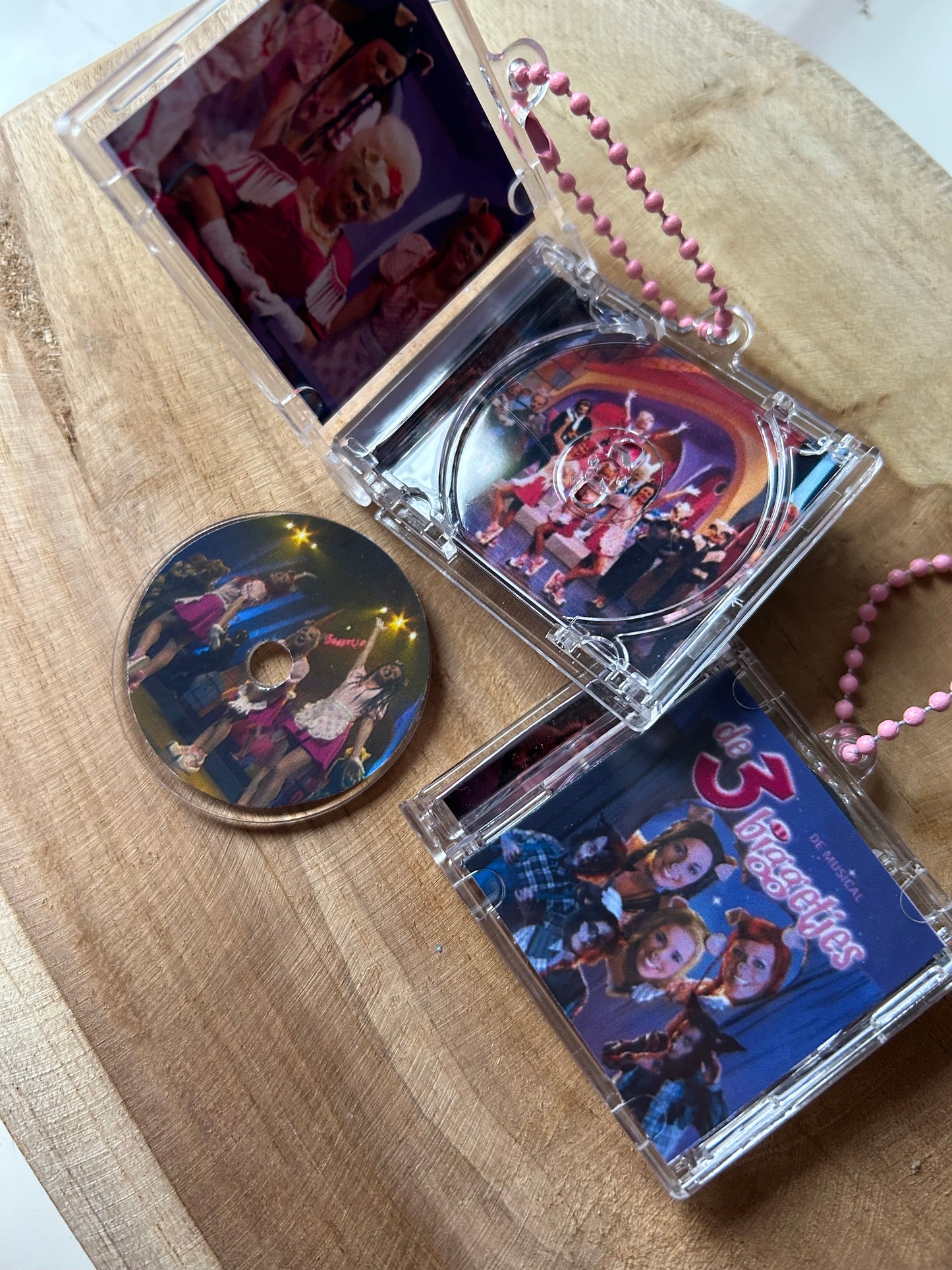 K3 & de 3 Biggetjes || Mini CD Keychain