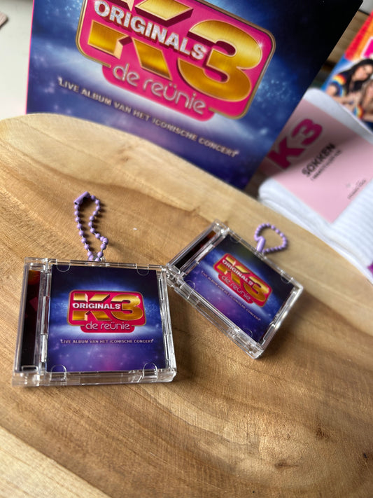 K3 Originals: de Reünie || Mini CD Keychain