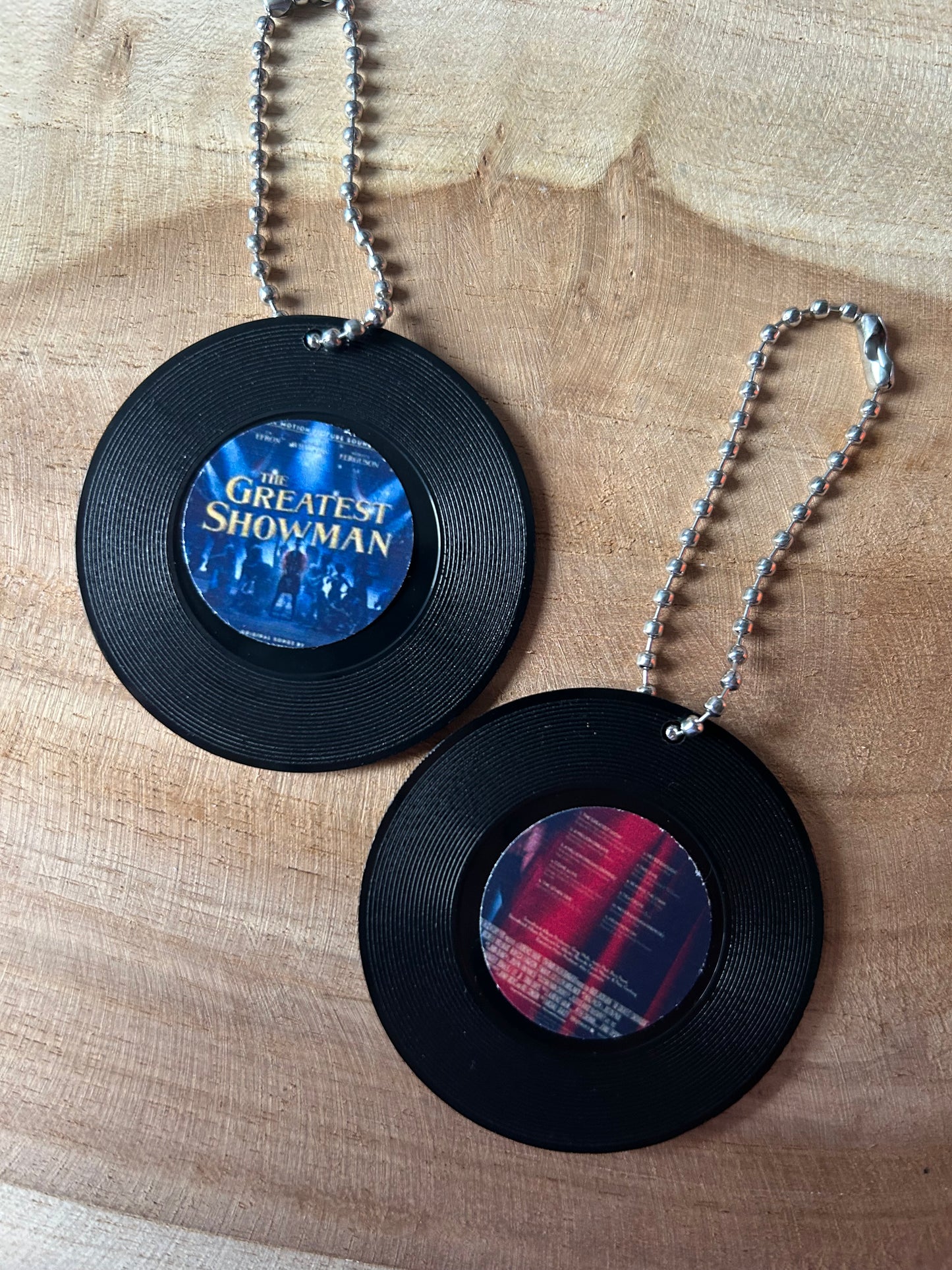 The Greatest Showman || Vinyl Record Keychain