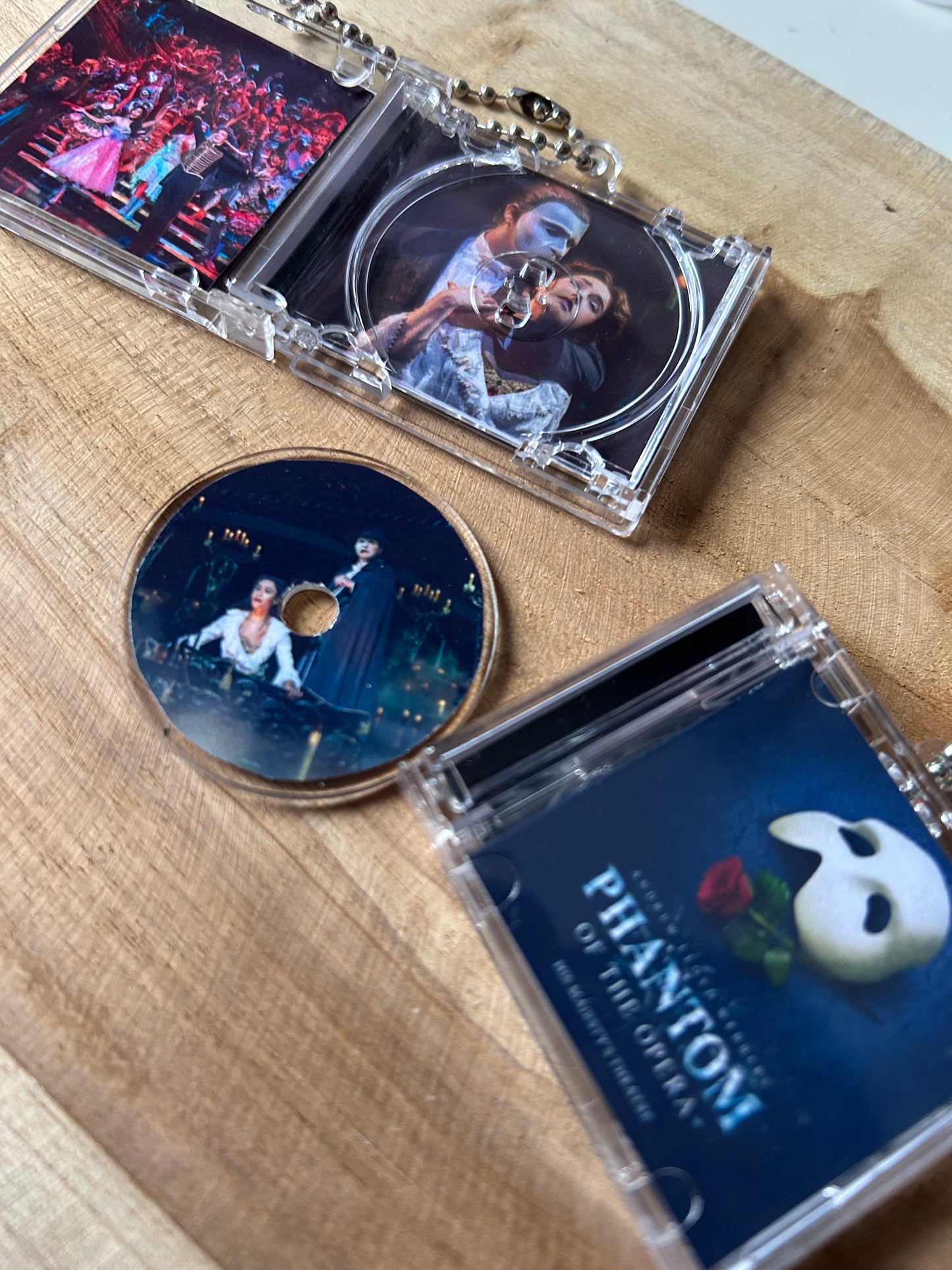 The Phantom of the Opera|| Mini CD Keychain