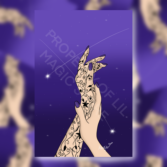 Feyre Archeron’s Tattoo || Art Print