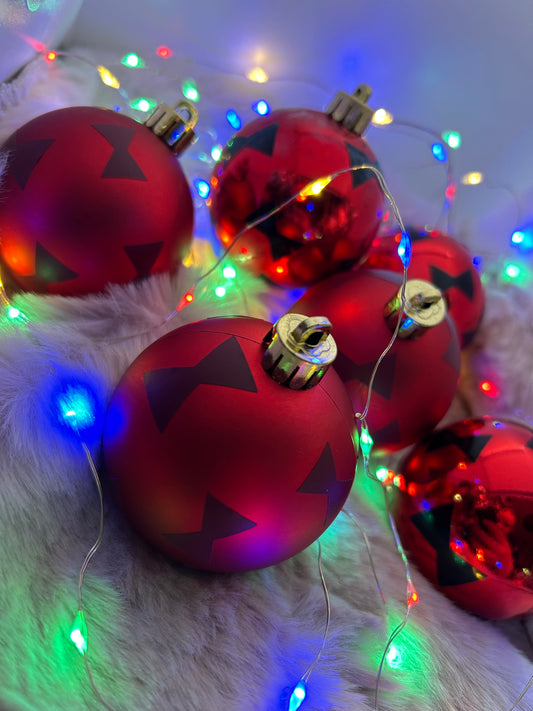 Black Widow || Christmas Baubles