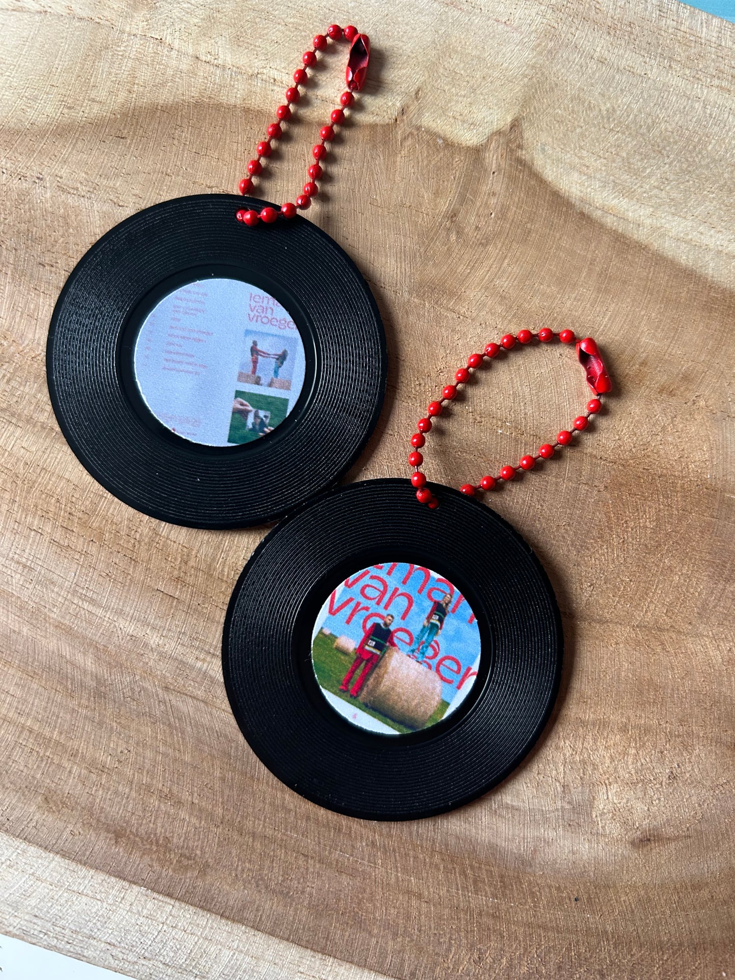 Suzan & Freek || Vinyl Record Keychain