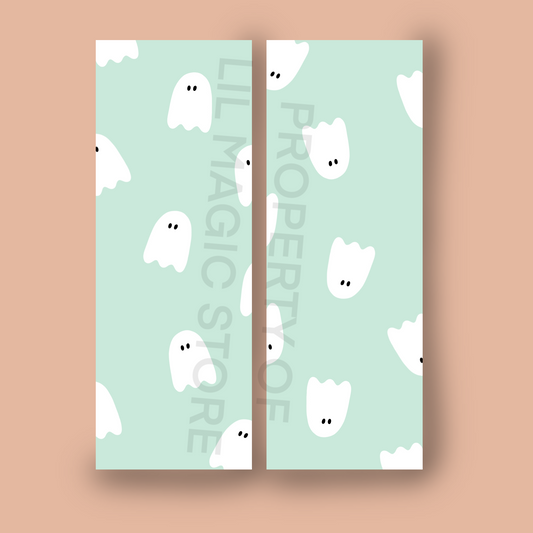 Spooky Bookmark Collection - Mint Ghosts