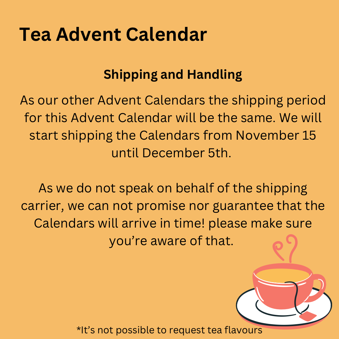 Tea Lovers Advent Calendar - Lil Magic Advent Calendars