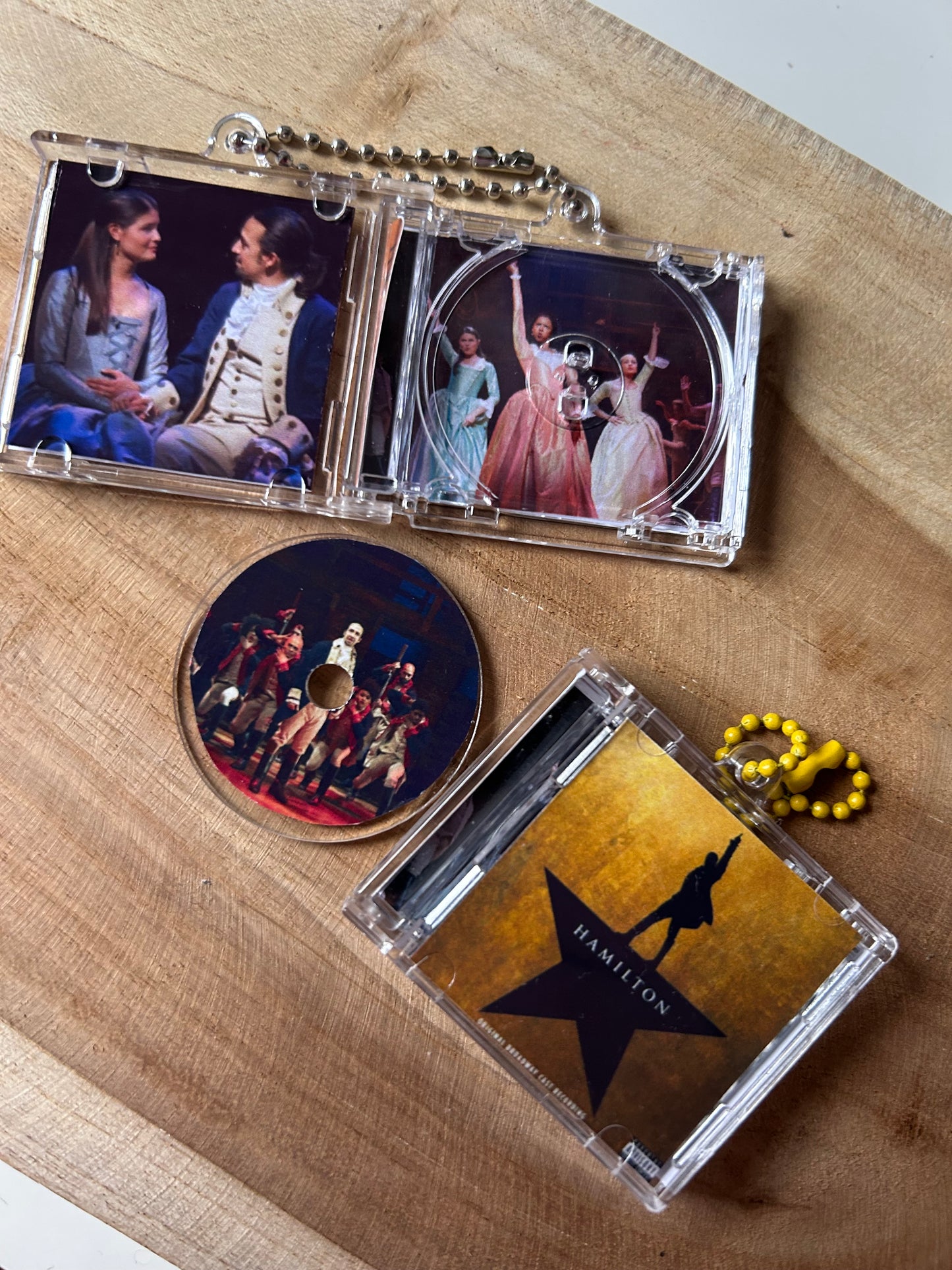 Hamilton || Mini CD Keychain