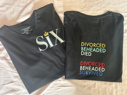 SIX The Musical - Handmade T-shirt