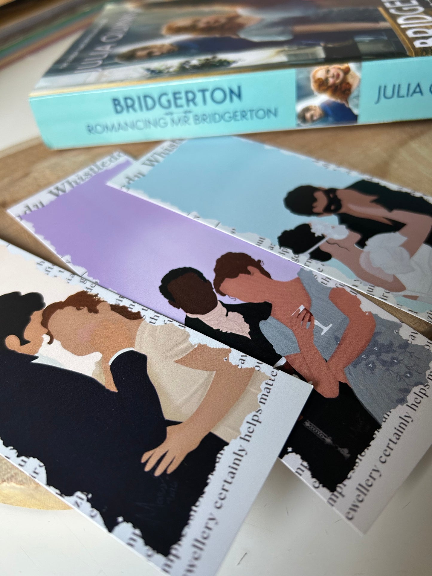 Dearest Gentle Reader || Bridgerton Bookmark Collection