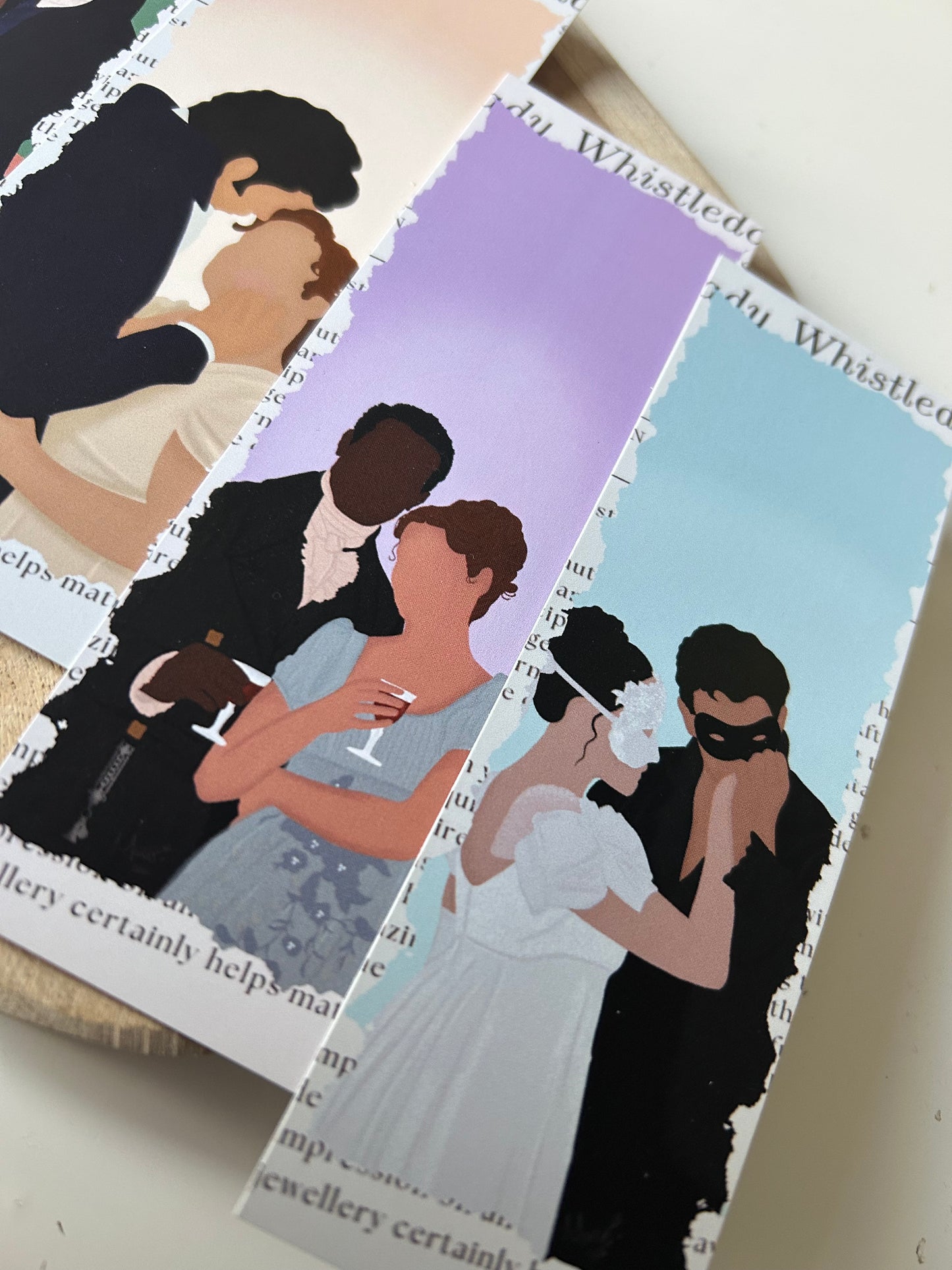 Dearest Gentle Reader || Bridgerton Bookmark Collection