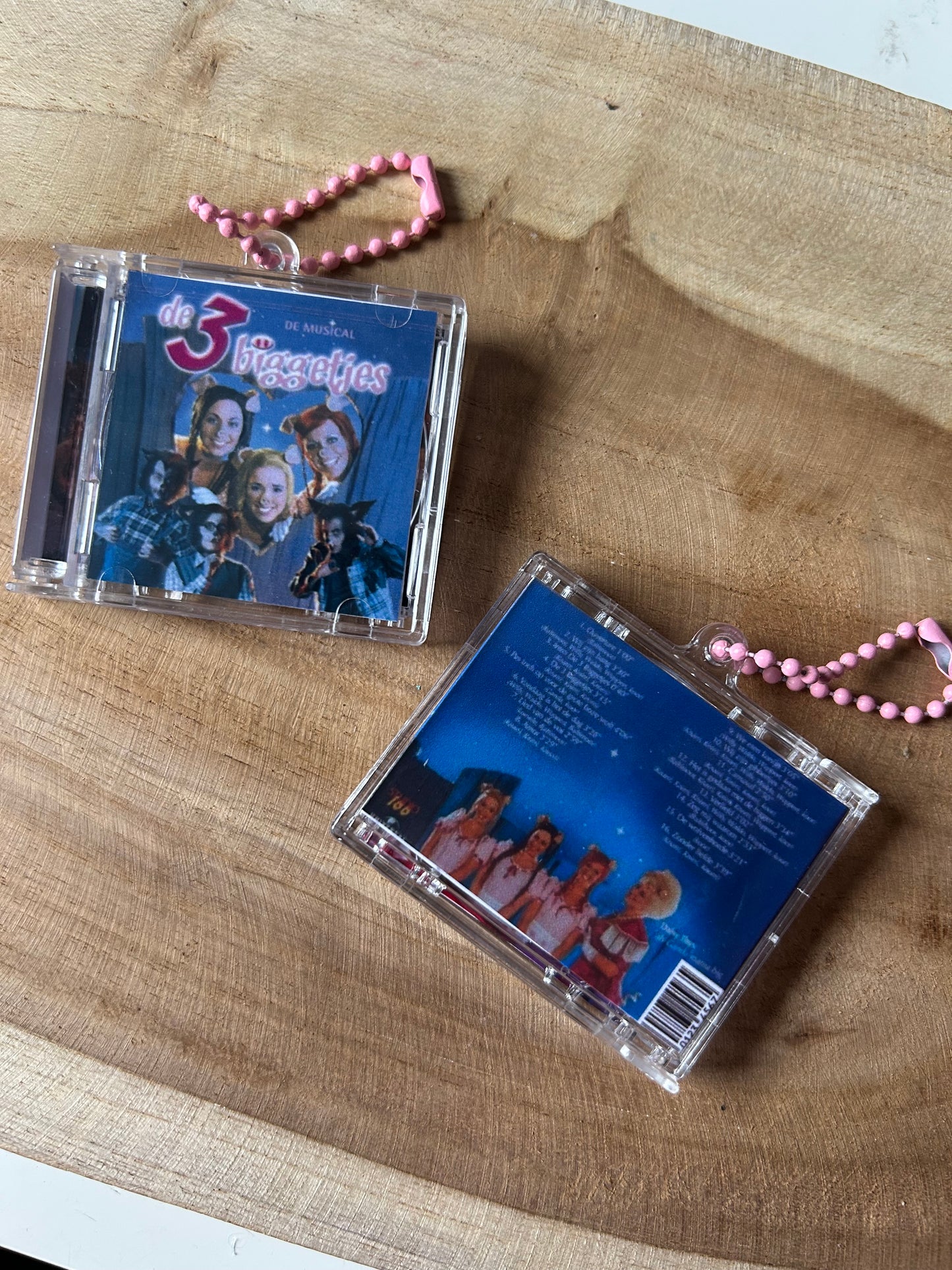 K3 & de 3 Biggetjes || Mini CD Keychain