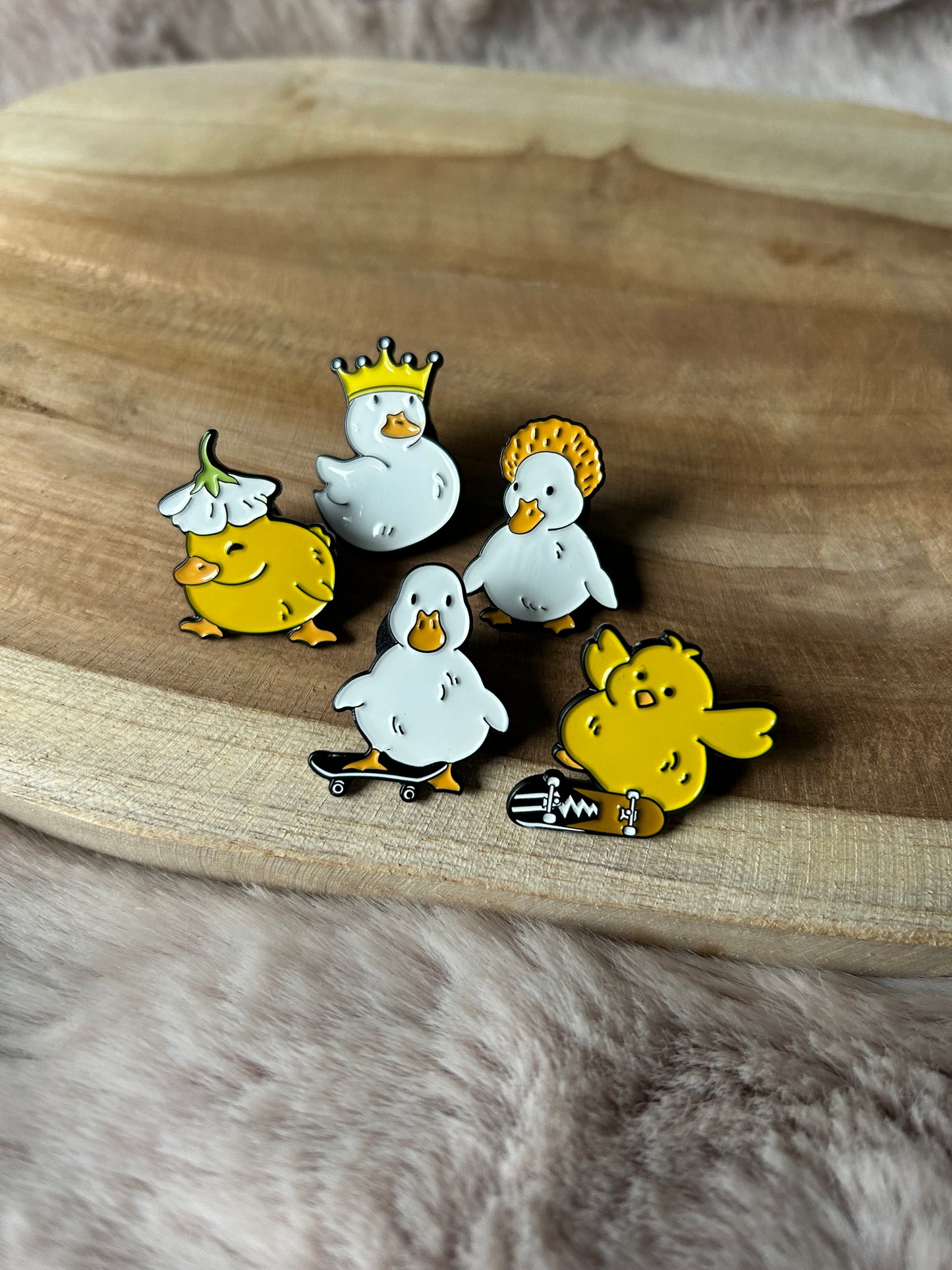 Duckies || Animal Enamel Pin