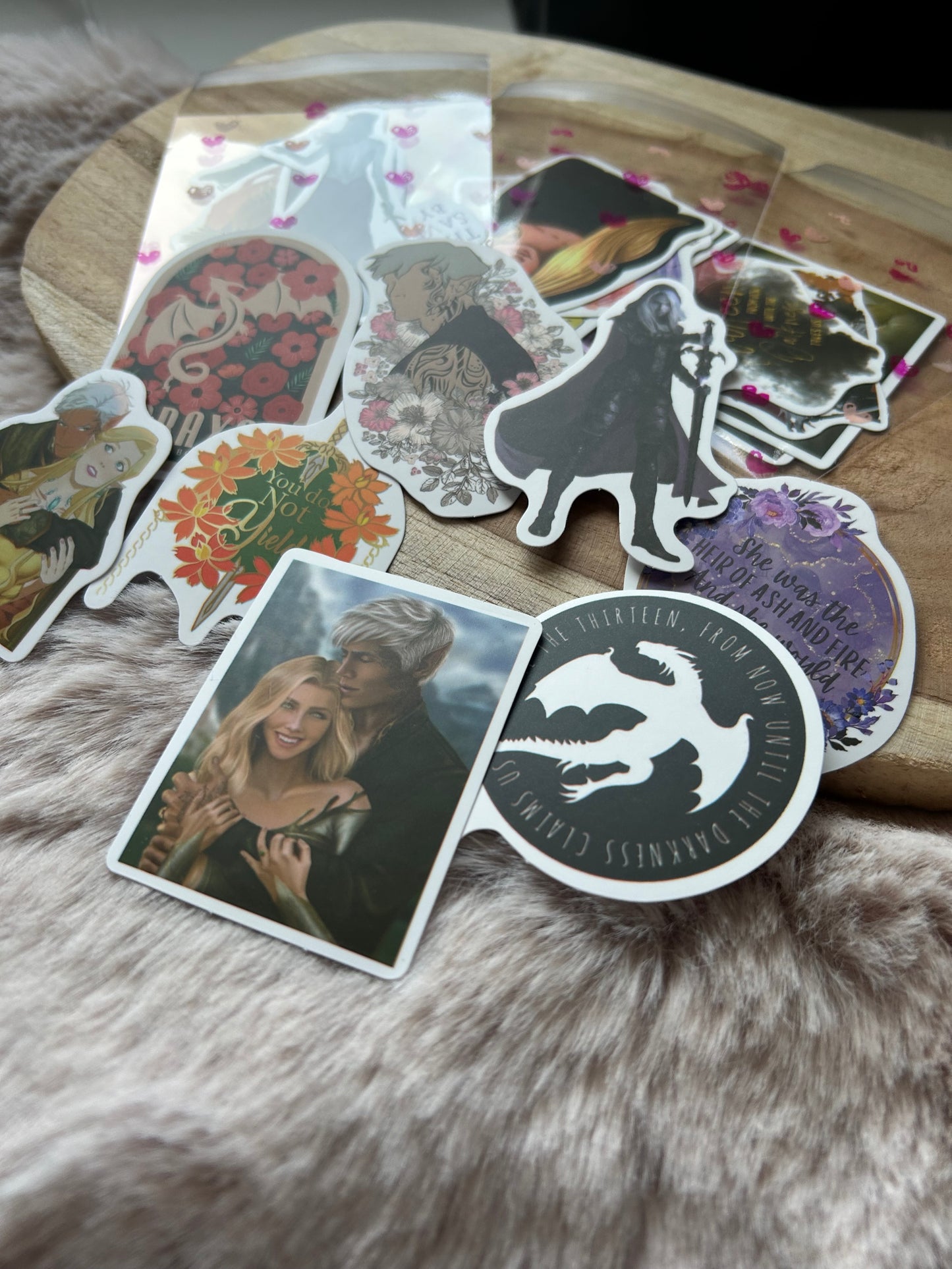 Throne of Glass || Mystery Sticker Pack