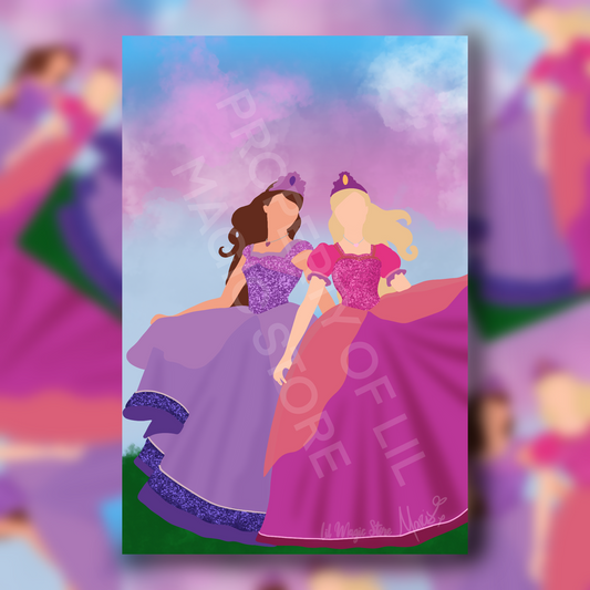 Barbie and the Diamond Castle || Art Print