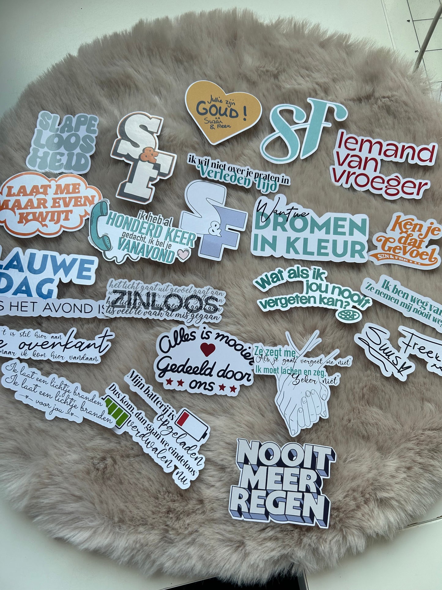 Suzan & Freek || Stickers