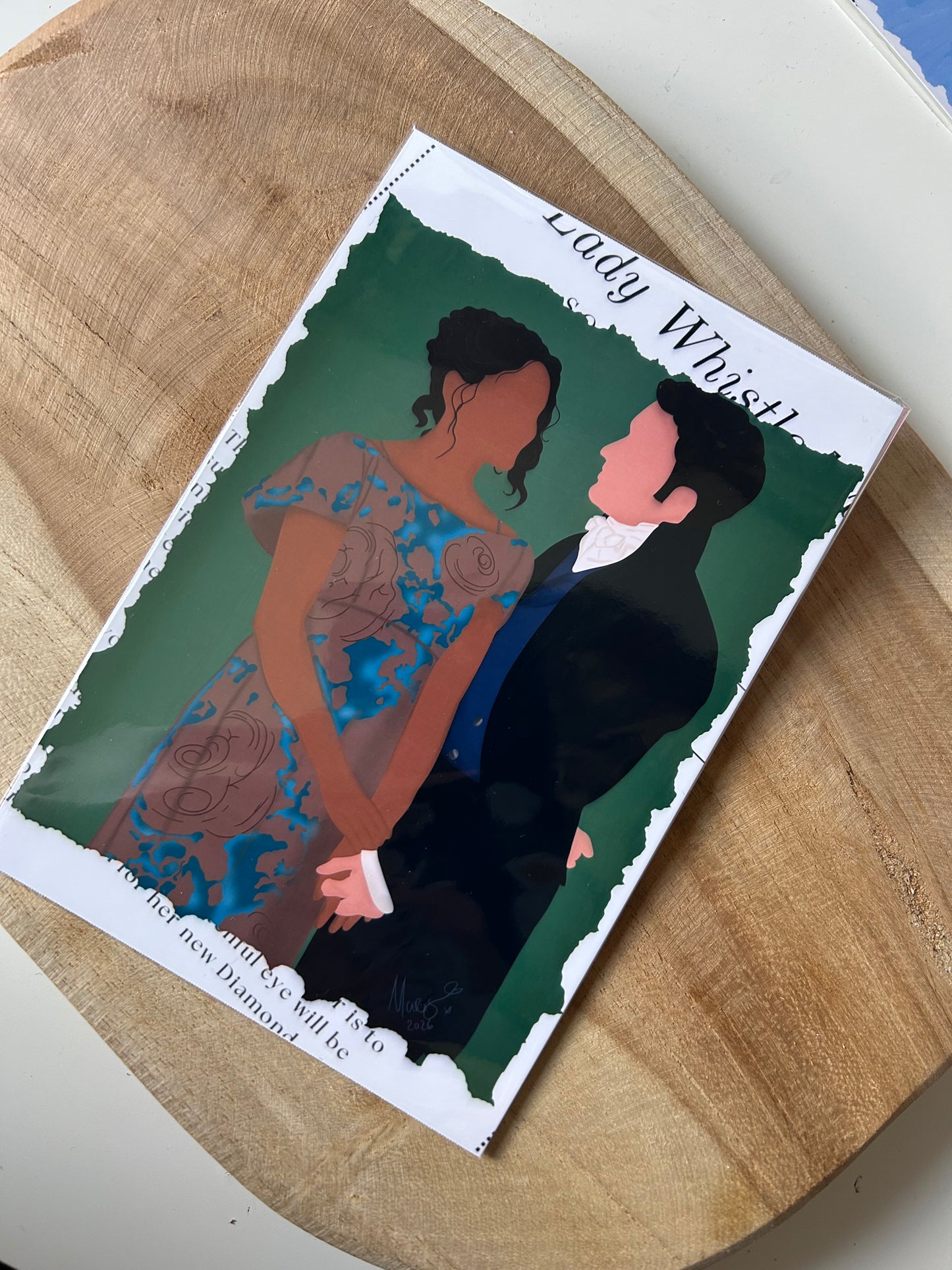 Dearest Gentle Reader || Bridgerton Art Prints
