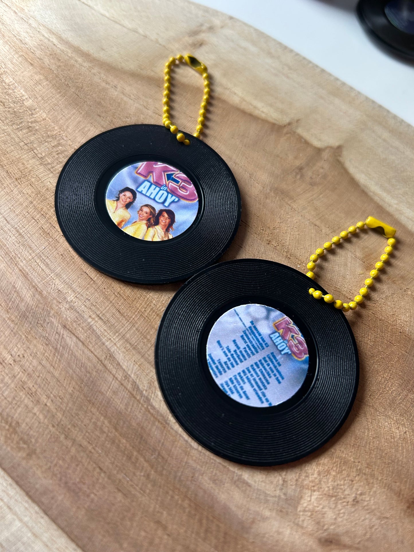 K3 in Ahoy || Vinyl Record Keychain