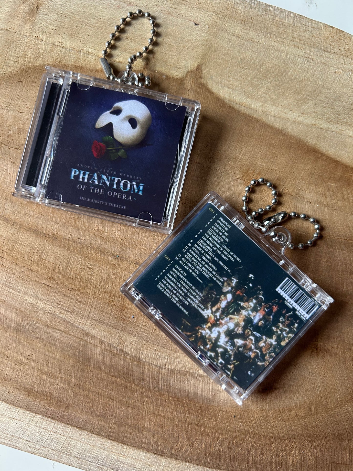 The Phantom of the Opera|| Mini CD Keychain