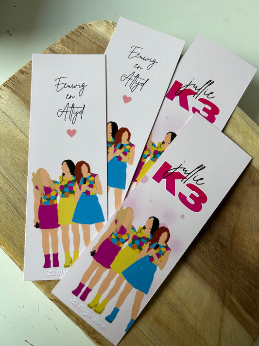 Voor Altijd Jullie K3 Bookmark || Bookish Collection