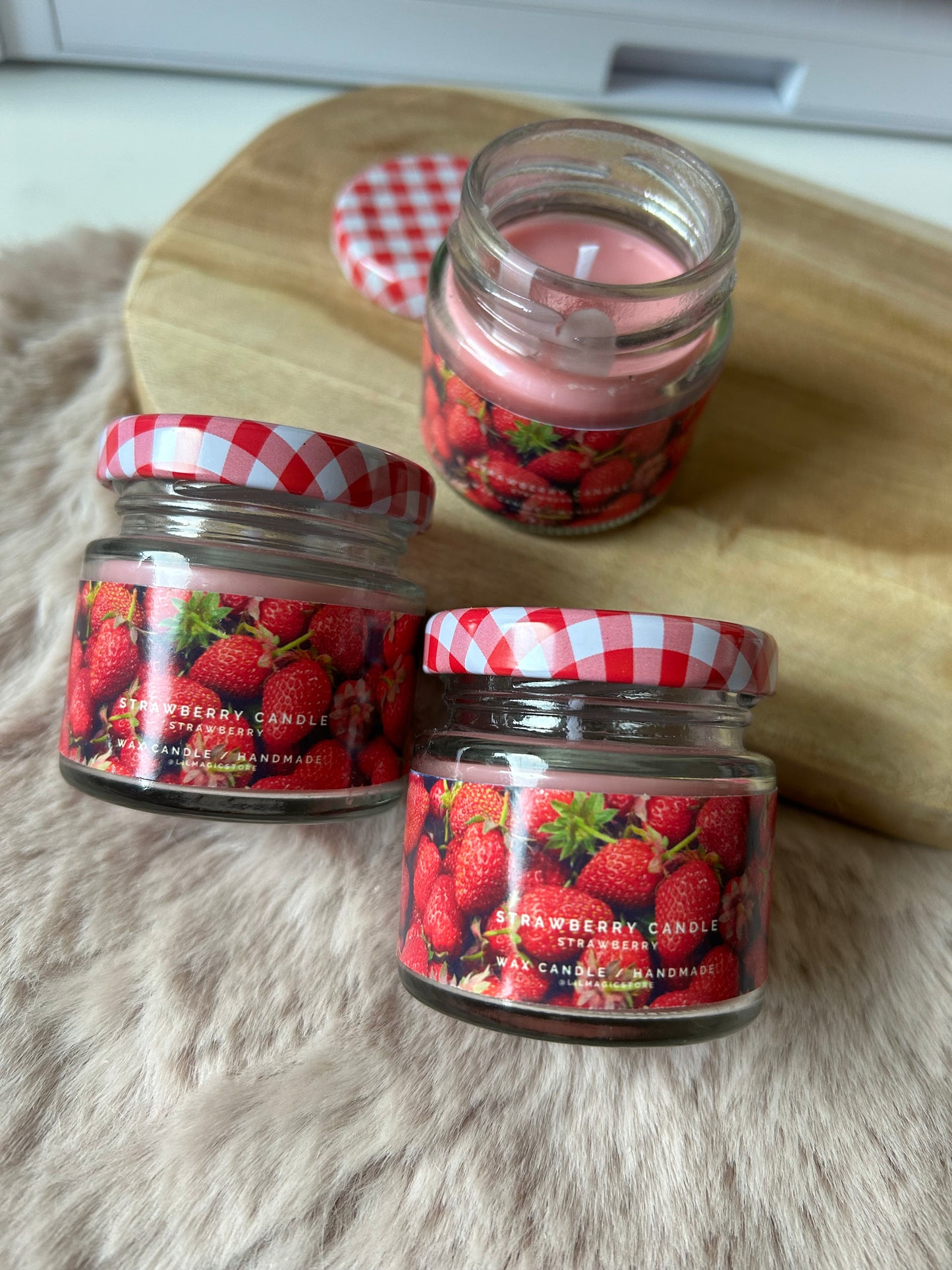 Strawberry Jam || Mini Candle