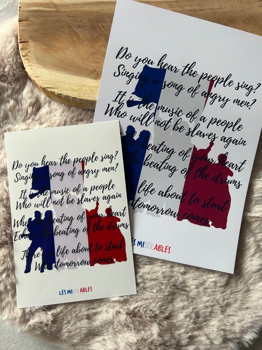 Les Miserables || Musical Quote Poster