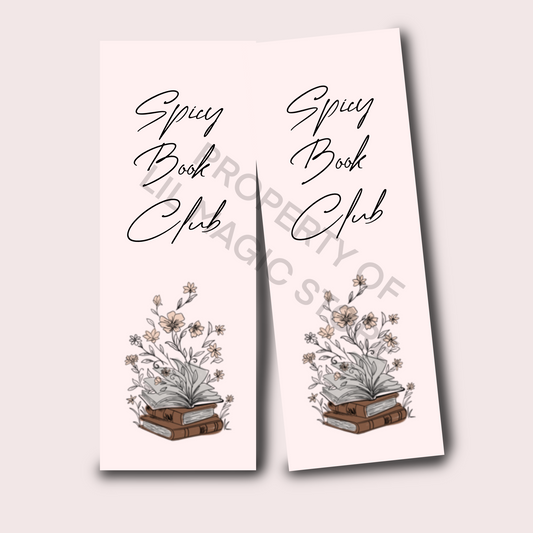 Spicy Book Club || Bookmark