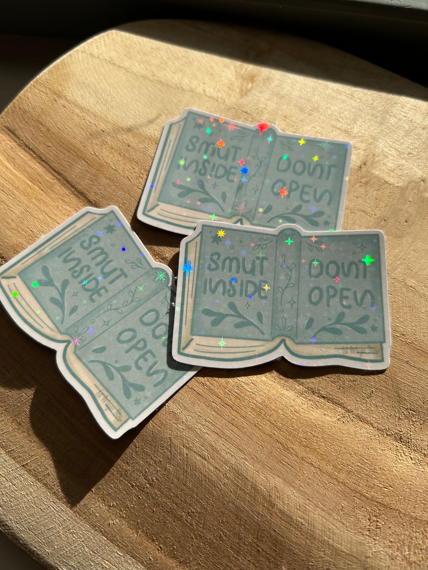 Smut Inside - Don't open! || Water & Weatherproof stickers