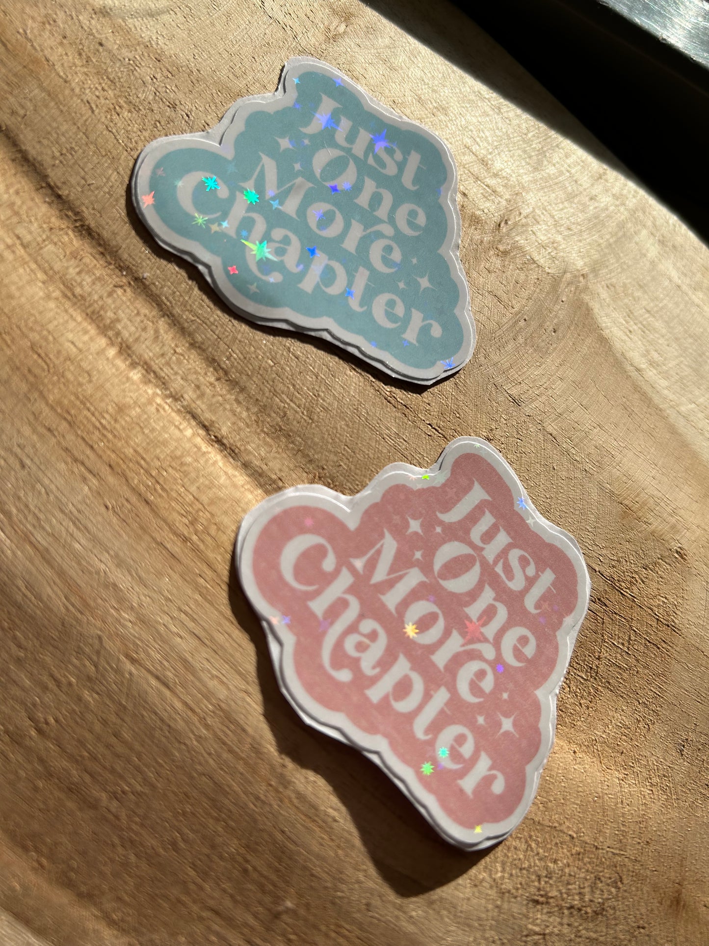 Just One More Chapter || Water & Weatherproof stickers
