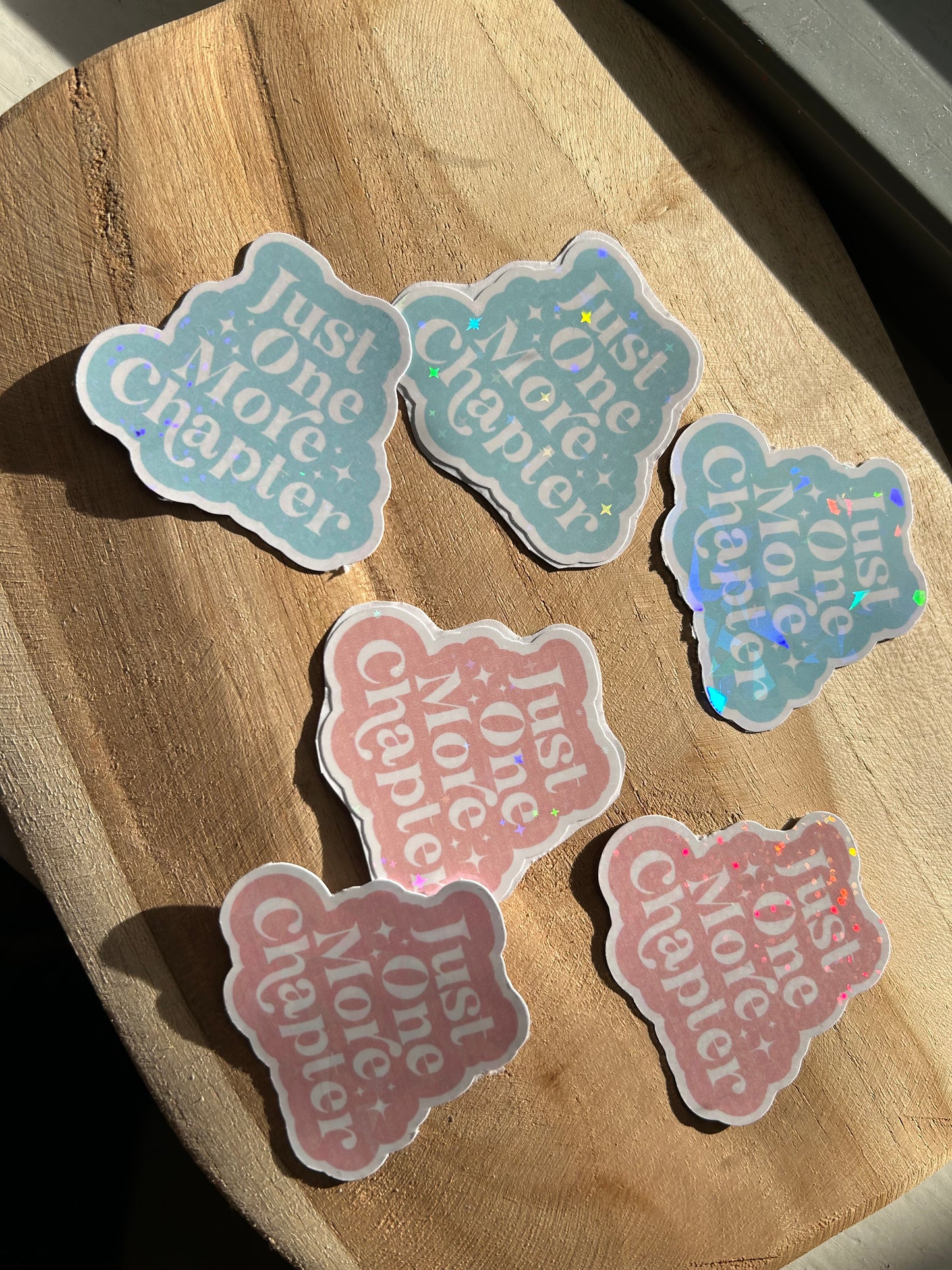 Just One More Chapter || Water & Weatherproof stickers