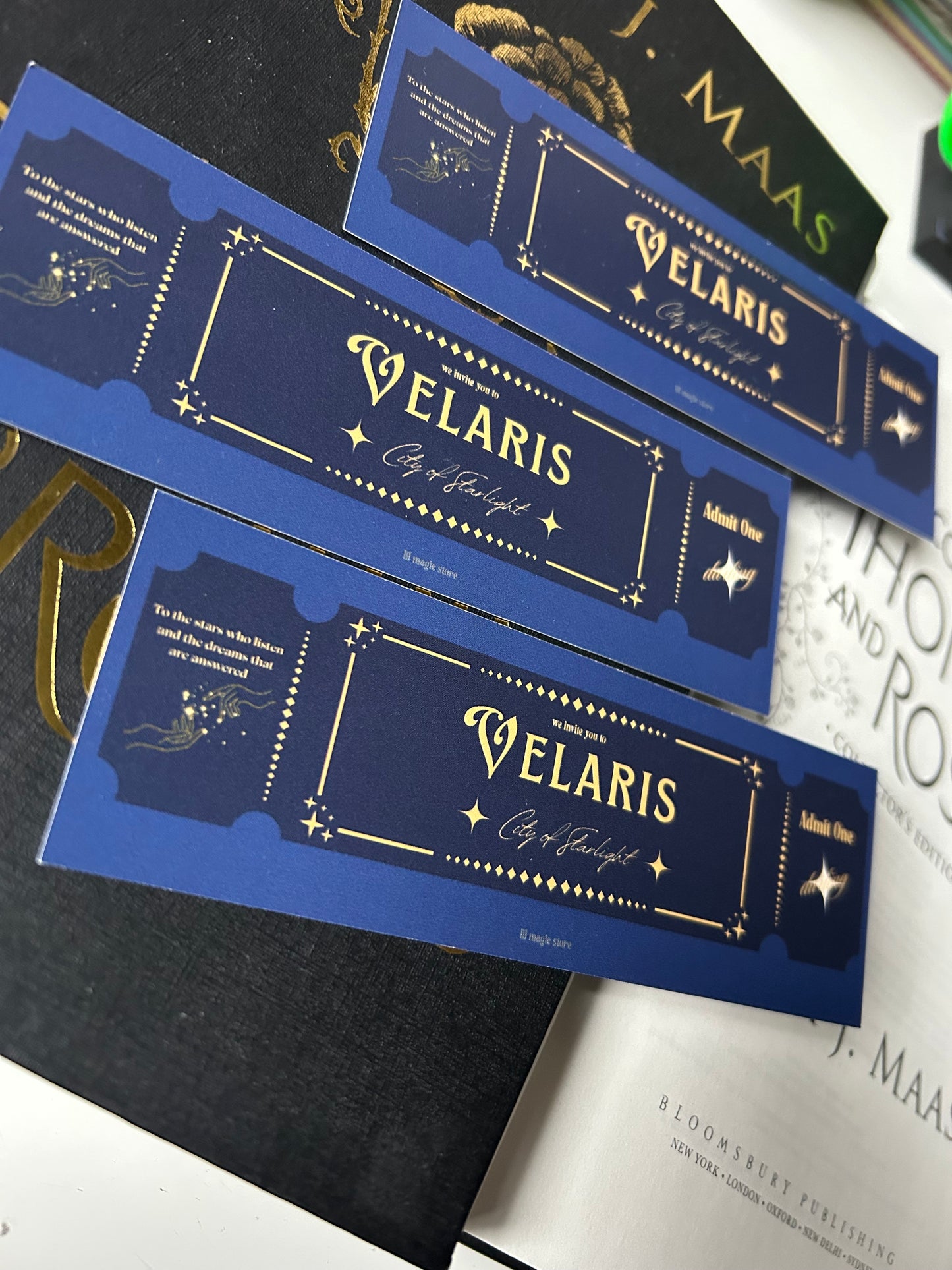 A Court of Thorns and Roses Bookmarks|| Bookish Collection