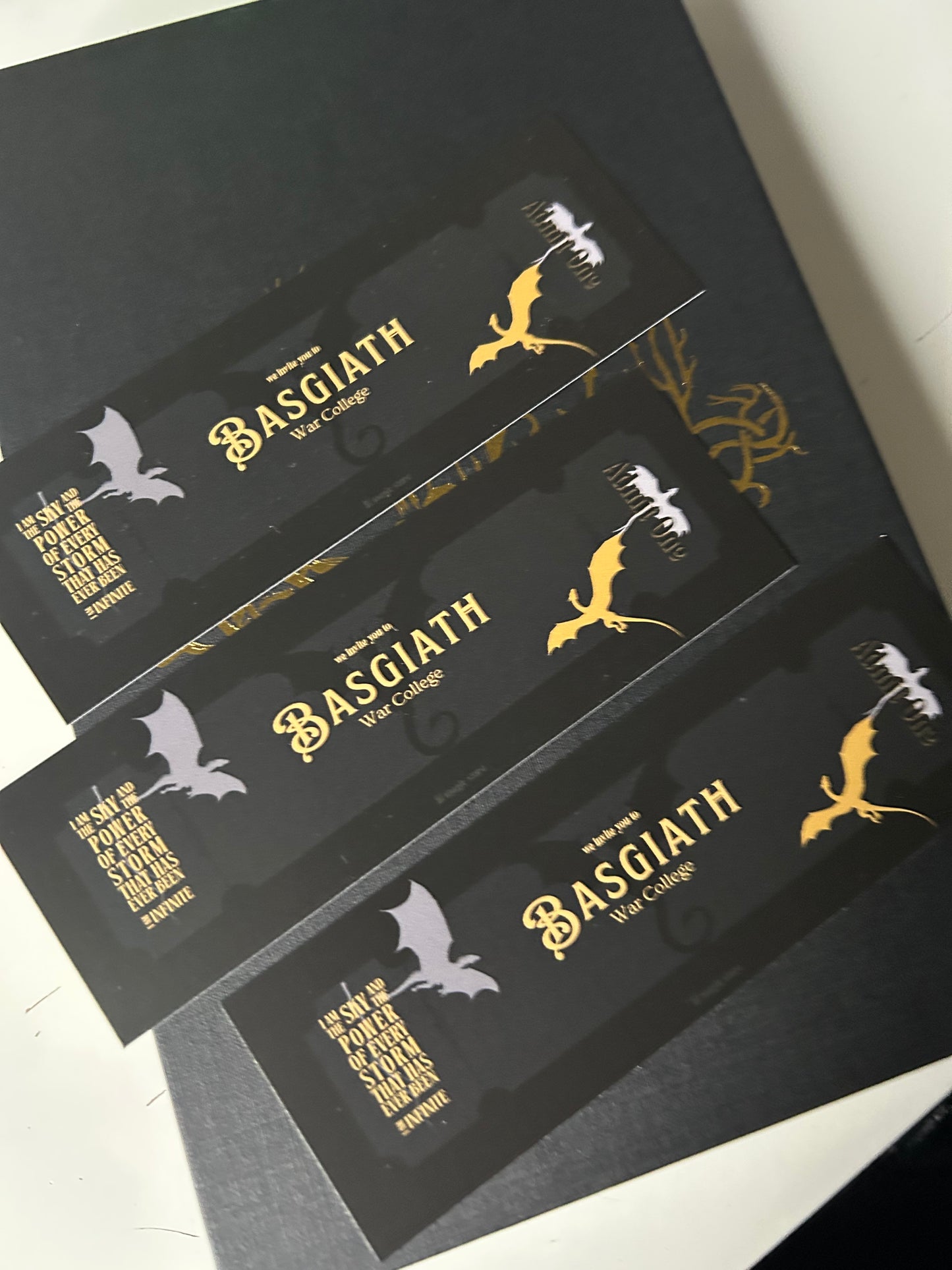 Fourth Wing Bookmark || Bookish Collection