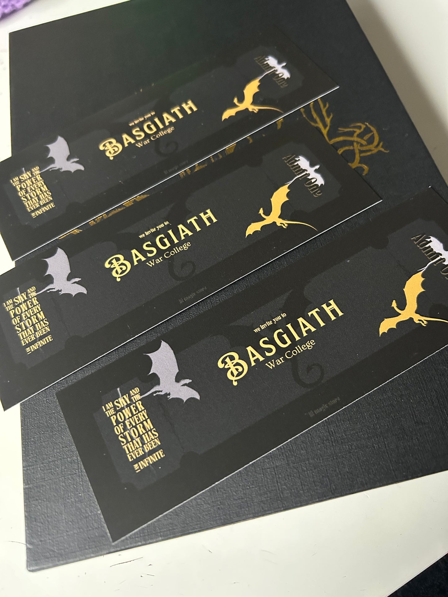 Fourth Wing Bookmark || Bookish Collection