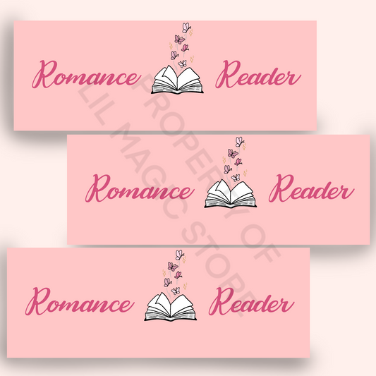 Romance Reader || Valentine's Bookmark