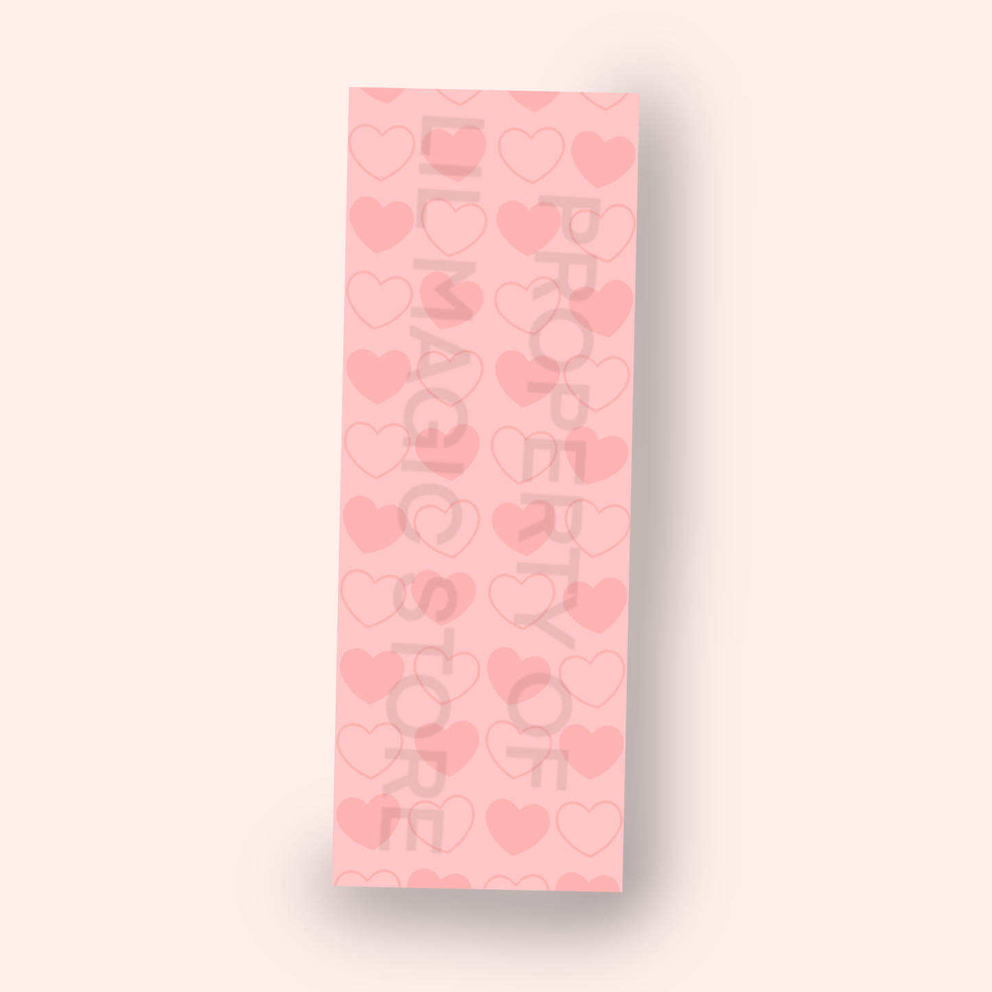 Valentine's Bookmark || Hearts