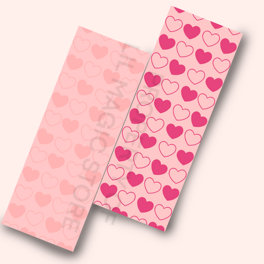 Valentine's Bookmark || Hearts