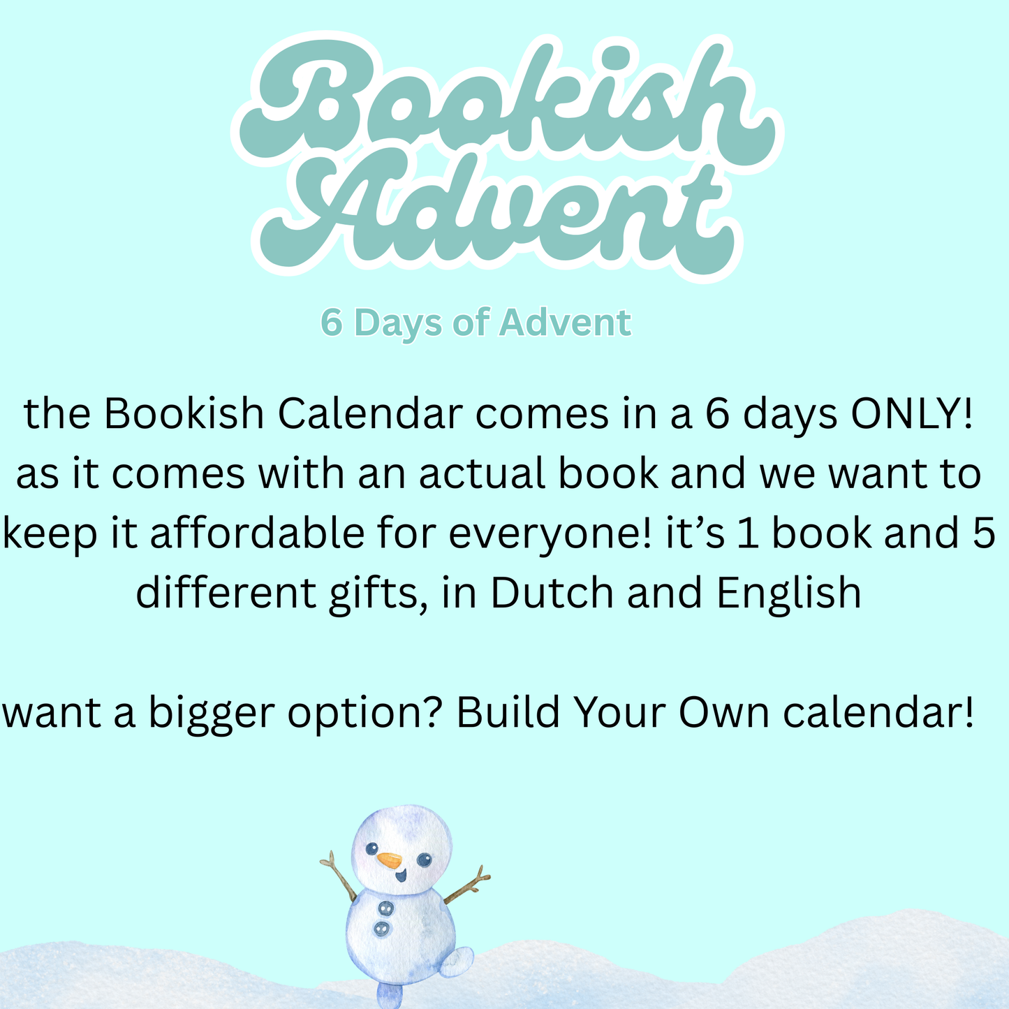 Bookish Advent Calendar (English Version) || Advent Calendars 2026