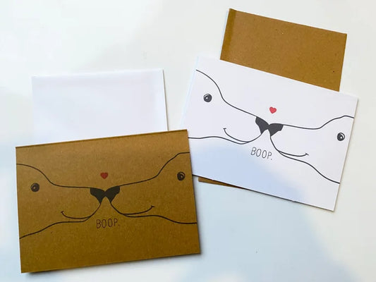 Quirky Dog Valentines Card || Handmade Valentines Card