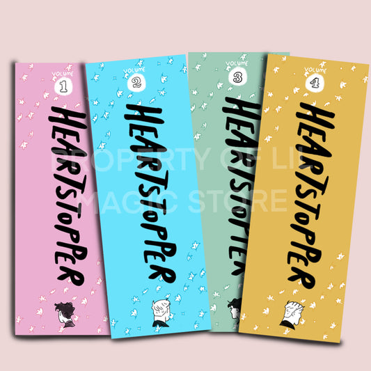 Heartstopper - Handmade Bookmark Set