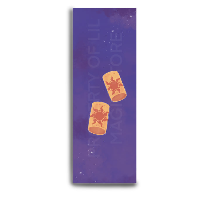 Tangled Bookmark Purple - Handmade Bookmark