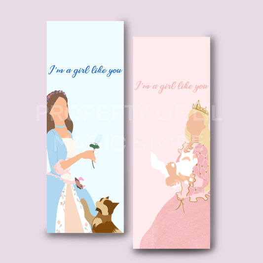 Barbie as the Princess and the Pauper Bookmark || Girl Like You