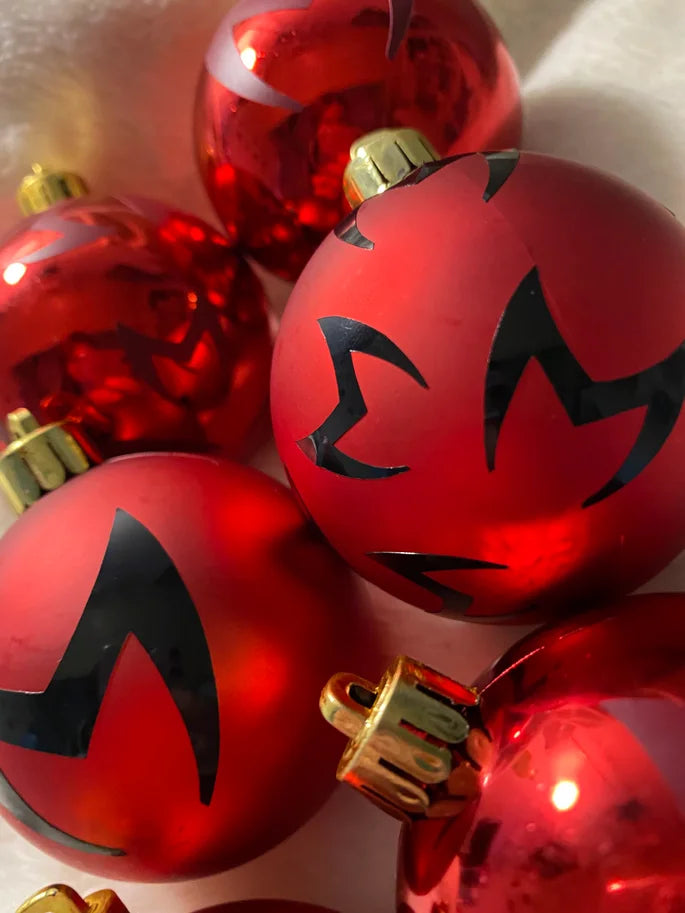 Wanda Maximoff Christmas Baubles || Scarlet Witch Christmas Baubles