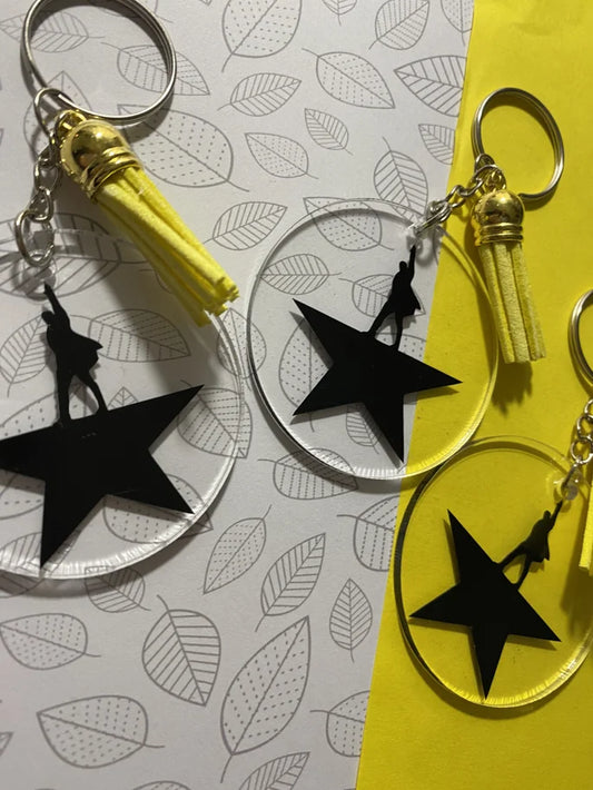 Hamilton the Musical Keychain