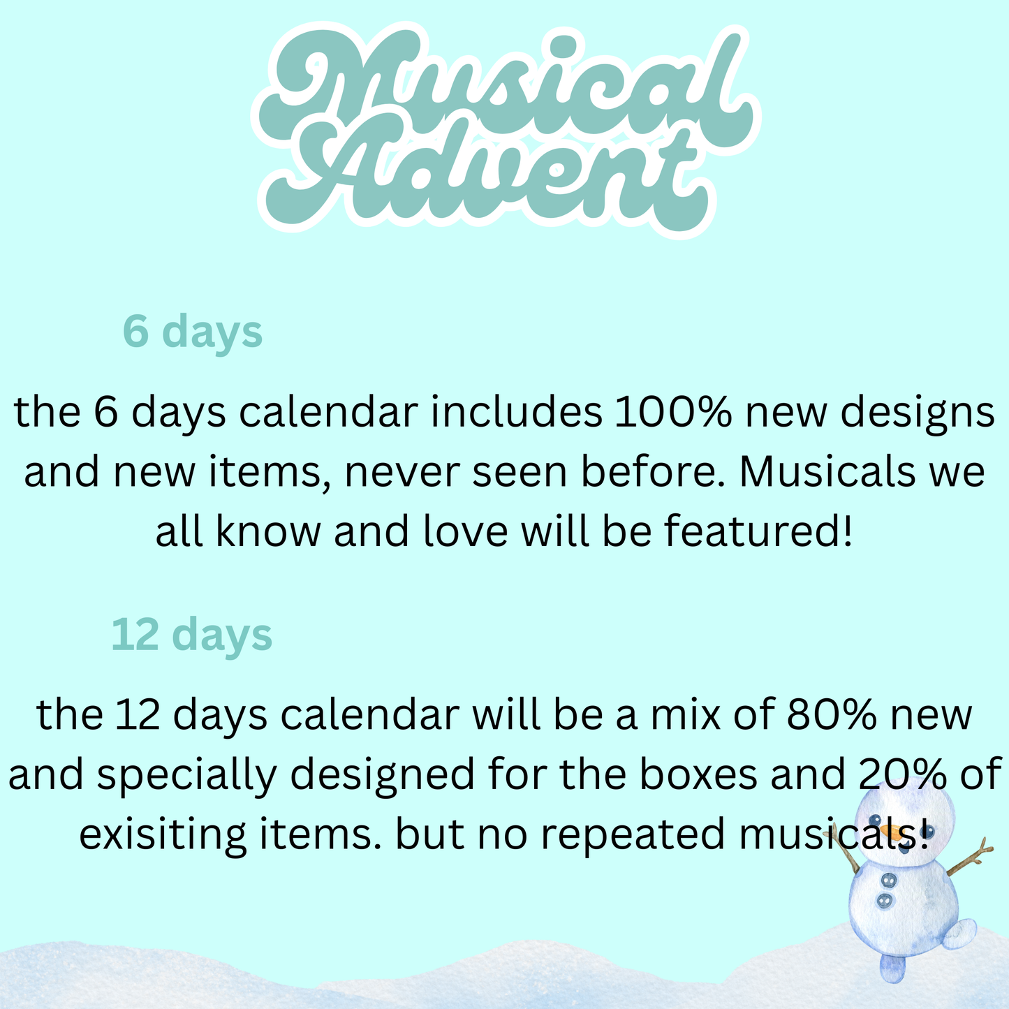 Musical Advent Calendar || Advent Calendars 2026
